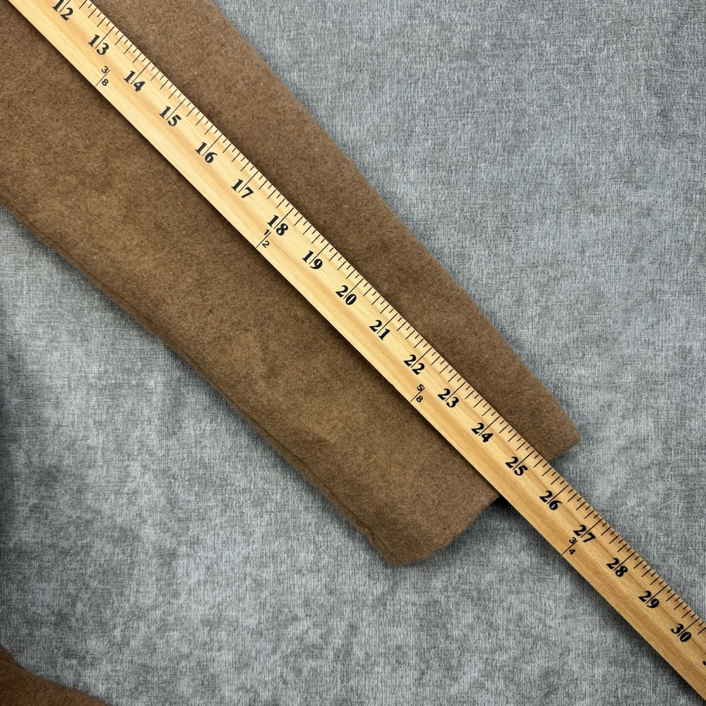 GAP Wool/Cashmere Camel long coat w/Pink Lining Women’s size large - Picture 9 of 10